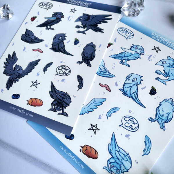 Crows 'n Crimes - Stickersheet - Image 2