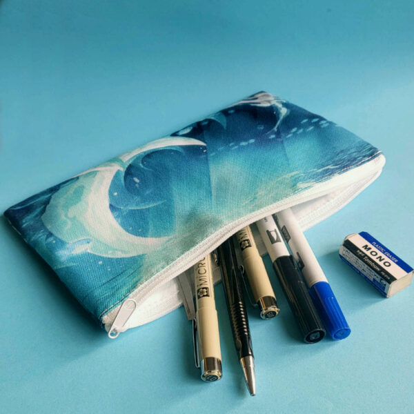 Underwater Cliffs Pouch | Pencil / Cosmetic Pouch