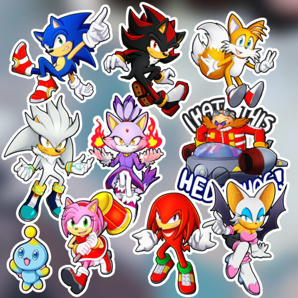 Sonic and friends - Stickers