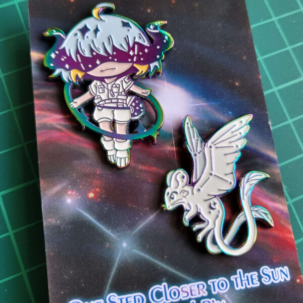 OSCS - Veil - Enamel Pin - Image 2