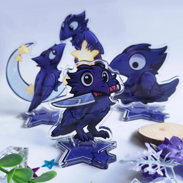 Knife Crow - Shadow - Standee - Image 2