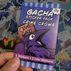 Crime Crows - Gacha Stickerpack