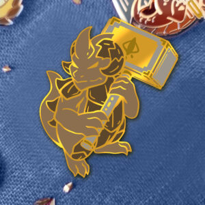 Dragons & Weapons - The Brute - Enamel Pin (PRE-Order)